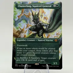 MTG Modern Horizons 2 - Chatterfang, Squirrel General (Borderless) - MH2 - NM - Image 1