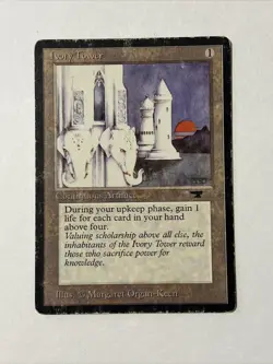 Ivory Tower - Magic the Gathering MtG - Antiquities - HP - Image 1