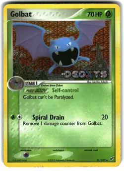 Golbat Holo MP 31/107 Pokemon Deoxys - Image 1