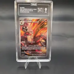Pokemon Blaziken 192/182 Art Rare TAG 9 MINT GRADED ENGLISH DESTINED RIVALS - Image 1