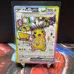 Pokemon TCG Surging Sparks Pikachu EX 219/191 Full Art Ultra Rare - Image 1