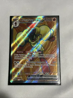 Armarouge EX 125 Pokemon TCG S&V Black Star Promo Rare NM - Image 1