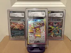 Pokemon CGC Gem Mint 10 Pichachu Charizard, Dragapult Lot - Deal For Pokemon Day - Image 1