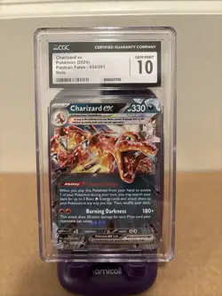 Pokemon CGC Gem Mint 10 Pichachu Charizard, Dragapult Lot - Deal For Pokemon Day - Image 3