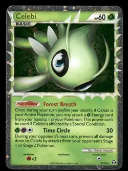 Celebi 92/102 HGSS Triumphant TM Holo MP (Prime) - Image 2