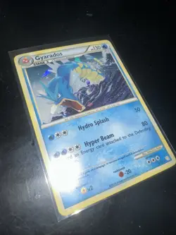Pokemon TCG Gyrados Holo Rare HeartGold and SoulSilver 4/123 Shattered - Image 2
