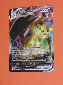 Pokemon Sword & Shield Brilliant Stars Mimikyu VMAX 069/172 Ultra Rare - Image 2