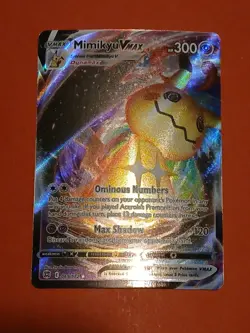 Pokemon Sword & Shield Brilliant Stars Mimikyu VMAX 069/172 Ultra Rare - Image 3
