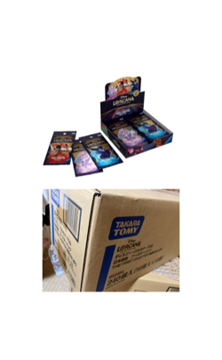 Disney LORCANA The First Chapter TCG Japanese Sealed Case 15Boxes Takara Tomy - Image 1