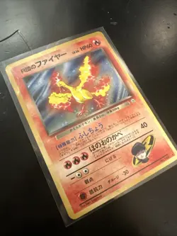 Rockets Moltres Japanese Gym Heroes No.146 Holo Card Near Mint/Mint Condition - Image 2