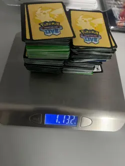 450+ Pokemon TCG Live Online Redeemable Card Codes 1.13 lbs - Image 1