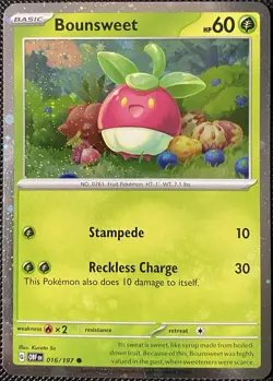 Bounsweet - (Cosmos Holo) 016/197 Miscellaneous Cards & Products - Pokemon Card - Image 1