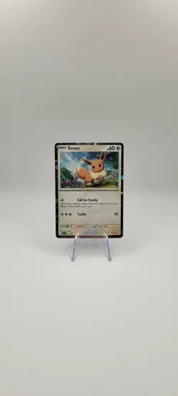 Pokemon TCG: Eevee SVP 043 Cosmos Holo-Black Star Promo Card NM - Image 2