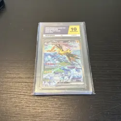 Pokemon Zapdos EX Scarlet Violet Japanese Edition SAR Card 204/165 Ace 10 - Image 1