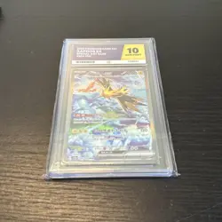 Pokemon Zapdos EX Scarlet Violet Japanese Edition SAR Card 204/165 Ace 10 - Image 2
