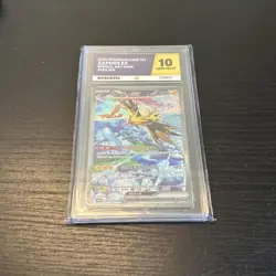 Pokemon Zapdos EX Scarlet Violet Japanese Edition SAR Card 204/165 Ace 10 - Image 3