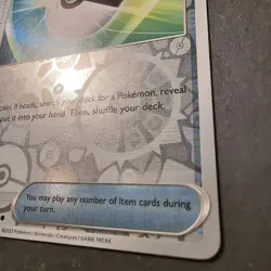 Poke Ball 185/198 Scarlet and Violet Base Set Pokemon Card Reverse Holo Trainer - Image 5
