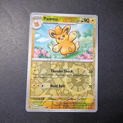 Pawmo 075/198 Reverse Holo Scarlet And Violet Base Set Pokemon Card Common TCG - Image 1