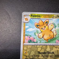 Pawmo 075/198 Reverse Holo Scarlet And Violet Base Set Pokemon Card Common TCG - Image 2