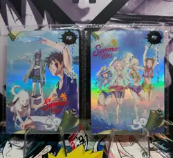 Summer Vibes PR-055 & 056 Sealed Promo Naruto Kayou CCG TCG Anime Card - Image 1