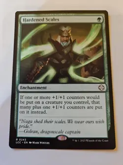 MTG - The Lost Caverns of Ixalan - Hardened Scales - NM - NF - Image 1