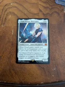 Cloud, Midgar Mercenary 10 - Magic The Gathering Final Fantasy ( Non Foil ) - Image 1