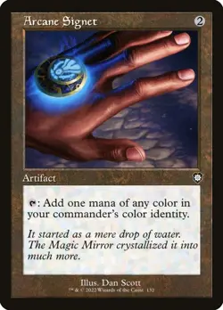 MTG - Arcane Signet - The Brothers' War Commander - X1 - (LP) - #E5435 - Image 1