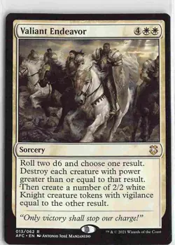 Commander: Adventures in the Forgotten Realms R 13 Valiant Endeavor - Image 1