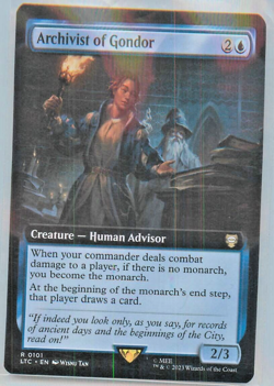 Archivist Of Gondor - 101 - LTC - NM - MTG Magic the Gathering - Image 1