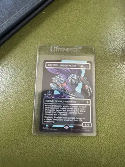 Shredder, Shadow Master (Surge Foil) - Borderless | Pixel - MTG Commander: TMNT - Image 2