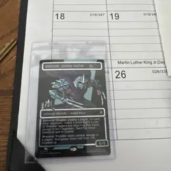 Shredder, Shadow Master (Surge Foil) - Borderless | Pixel - MTG Commander: TMNT - Image 3