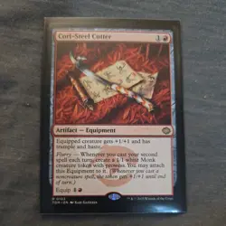 MTG Cori-Steel Cutter, Tarkir: Dragonstorm (TDM) Regular Near Mint Magic - Image 1