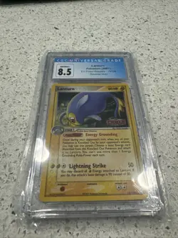 CGC 8.5 Lanturn 15/108 2007 EX Power Keepers Reverse Holo Pokemon Card STAMPED - Image 1