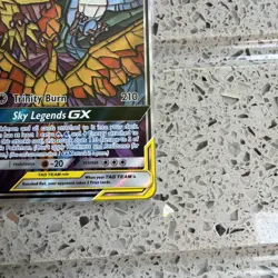 Pokemon TCG Hidden Fates Moltres, Zapdos, Articuno GX SM210 #4 - Image 3
