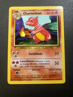 Pokemon [SPANISH] Charmeleon 24/102 Base Set Regular Unlimited NM Nice! - Image 1