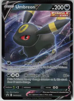 Pokemon TCG Umbreon V Promo SWSH: Sword & Shield Promo Cards SWSH203 - Image 1
