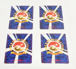 Pokemon Card Game TRAINER Misty's Gym Heroes Japanese 1998 Old Back 4 set - Image 2