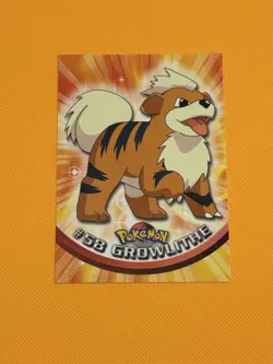 Pokemon Topps Growlithe #58 PACK FRESH and NM - Image 1