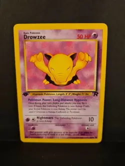 Pokemon 54/82 Drowzee | Near Mint | Team Rocket 1. Edition - Image 1