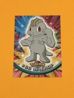 Pokemon Topps Machop #66 PACK FRESH and NM - Image 1