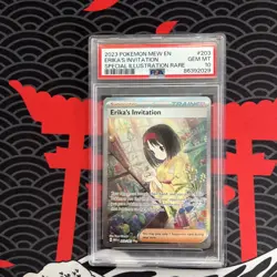 Pokemon TCG Erika’s Invitation 151 PSA 10 - Image 1