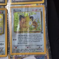 The Pokemon Company Pokemon TCG Meowth Wotc Promo 10/53 Promo Basic Holo 50 HP - Image 1