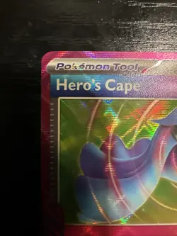 Hero's Cape 152/162 ACE SPEC Pokemon Temporal Forces NM - Image 2