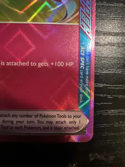 Hero's Cape 152/162 ACE SPEC Pokemon Temporal Forces NM - Image 4
