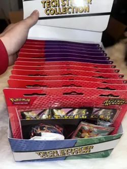 Pokemon TCG Ascended Heroes Tech Sticker Collection Case Lot Of 12 Brand New - Image 2