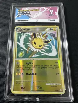 Pokemon TCG Jolteon Call of Legends 45/95 Reverse Holo Foil Ace 9 Not PSA - Image 1