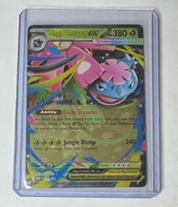 Mega Venusaur ex 013 Black Star Promo - Mega Evolution Pokemon NM/M - Image 1