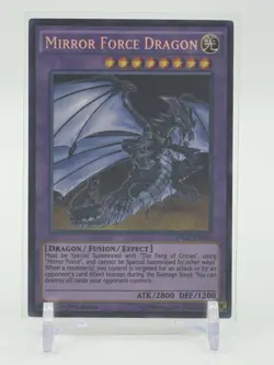 Yu-Gi-Oh! Mirror Force Dragon Secret Rare 1st Edition DRL2-EN005 NM - Image 1