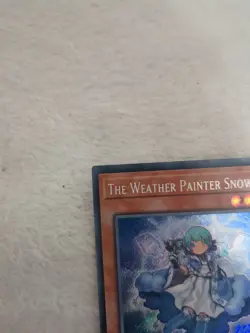 YUGIOH Secret Rare The Weather Painter Snow SPWA-EN029 1st Edition - Image 2