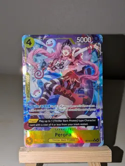 ONE PIECE THE AZURE SEA'S SEVEN ALT ART PERONA ALTERNATE ART OP R OP14-111 - Image 1
